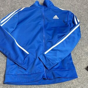 Adidas Royal Blue Zip-Up Jacket